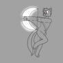 Drawtober Day 14 - Moon