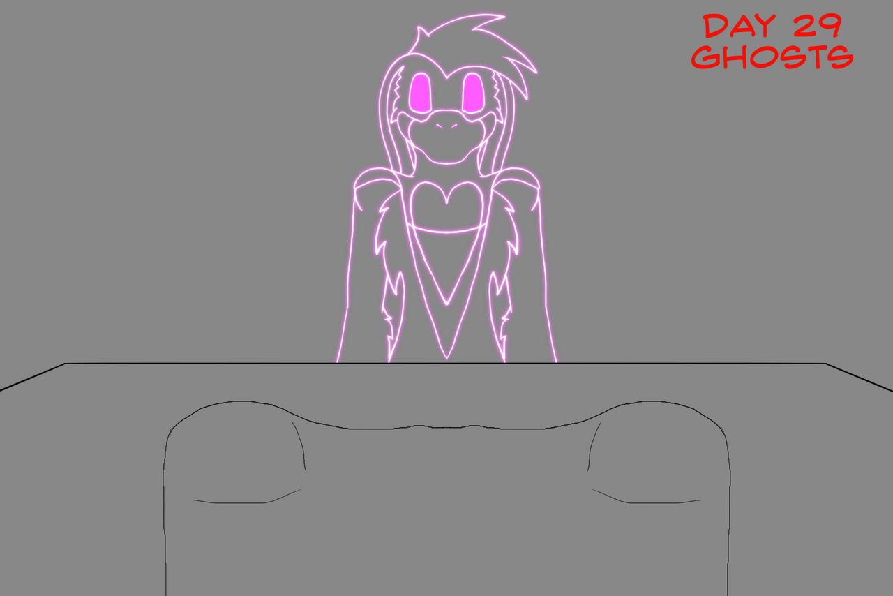 Drawtober Day 29 - Ghost