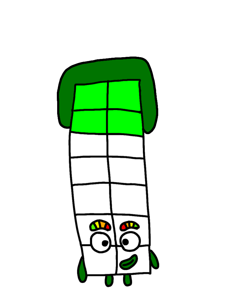 Number Blocks Rigs Model Numberblocks Fourteen (with my program style rigs) by ...