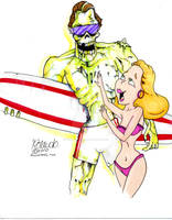 surf zombie gets the girl