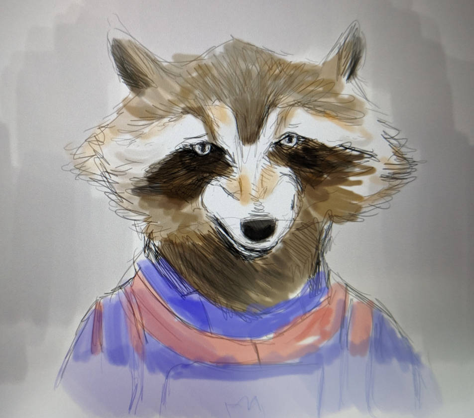 Rocket Raccoon by chickens17 on DeviantArt