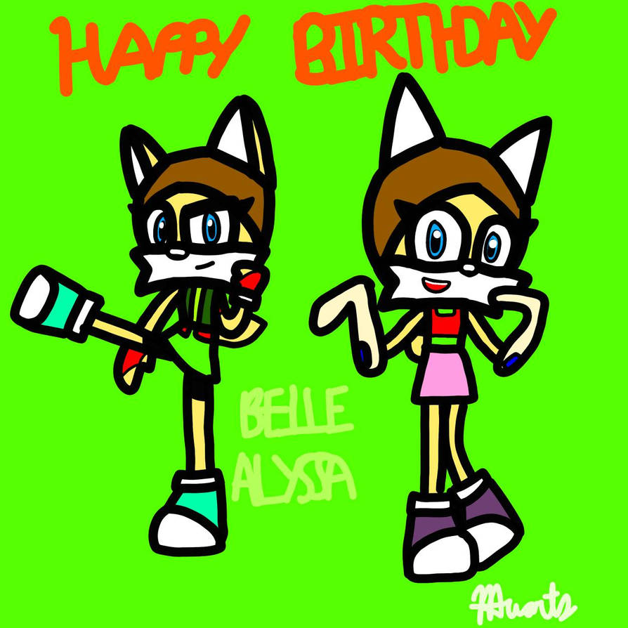 Happy birthday Alyssa by MACVArts on DeviantArt