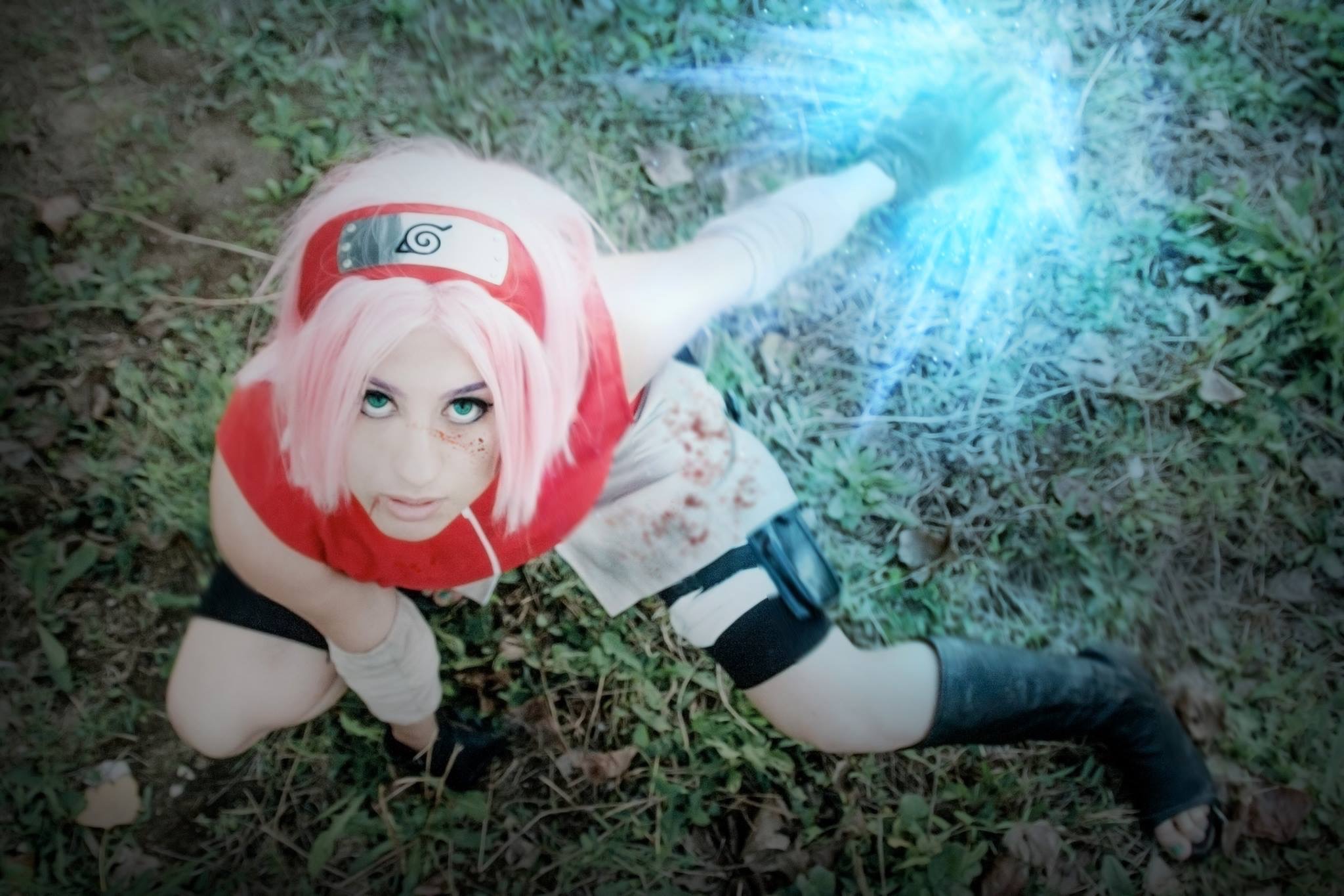 Sakura Haruno classic cosplay by Steph-chan-neko on DeviantArt