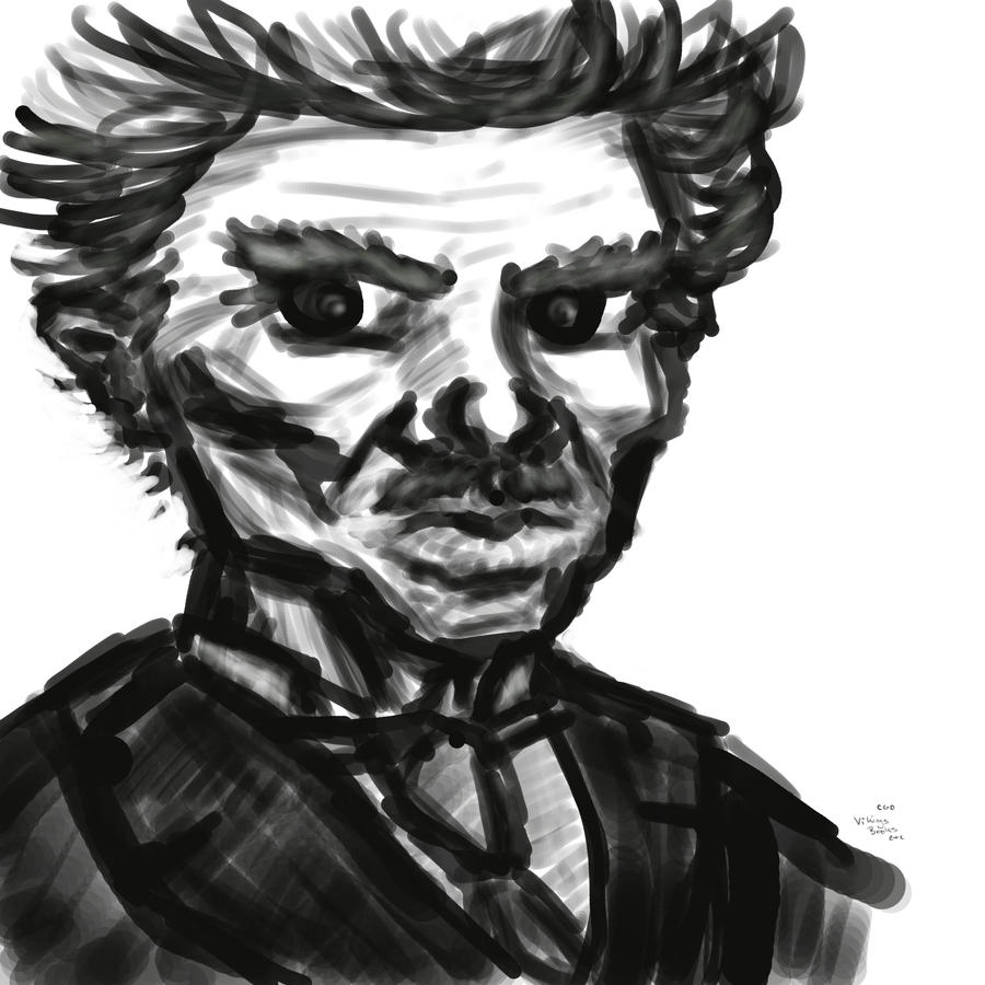 Glowering Strindberg