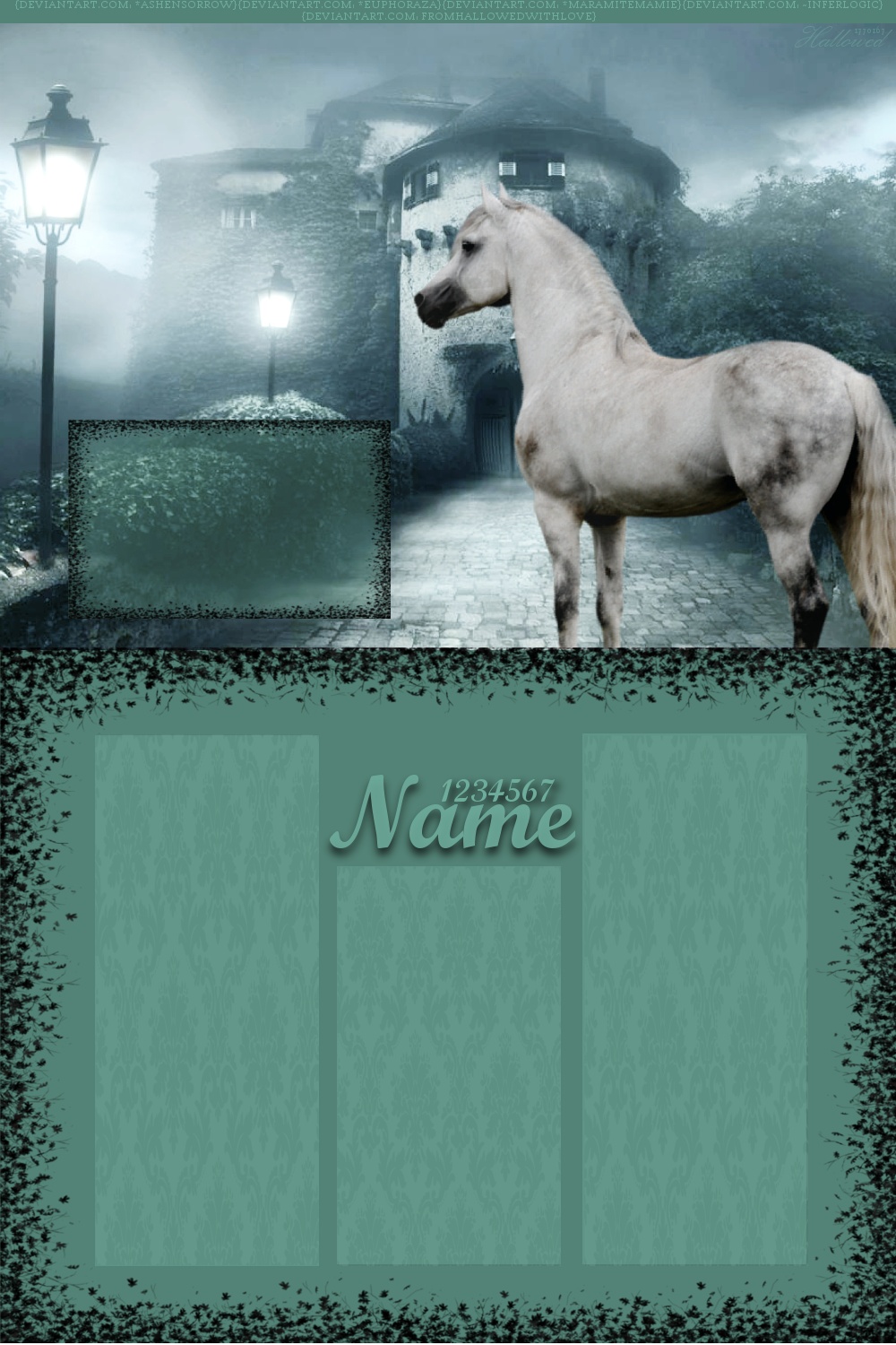 Foggy Arrival Premade Layout