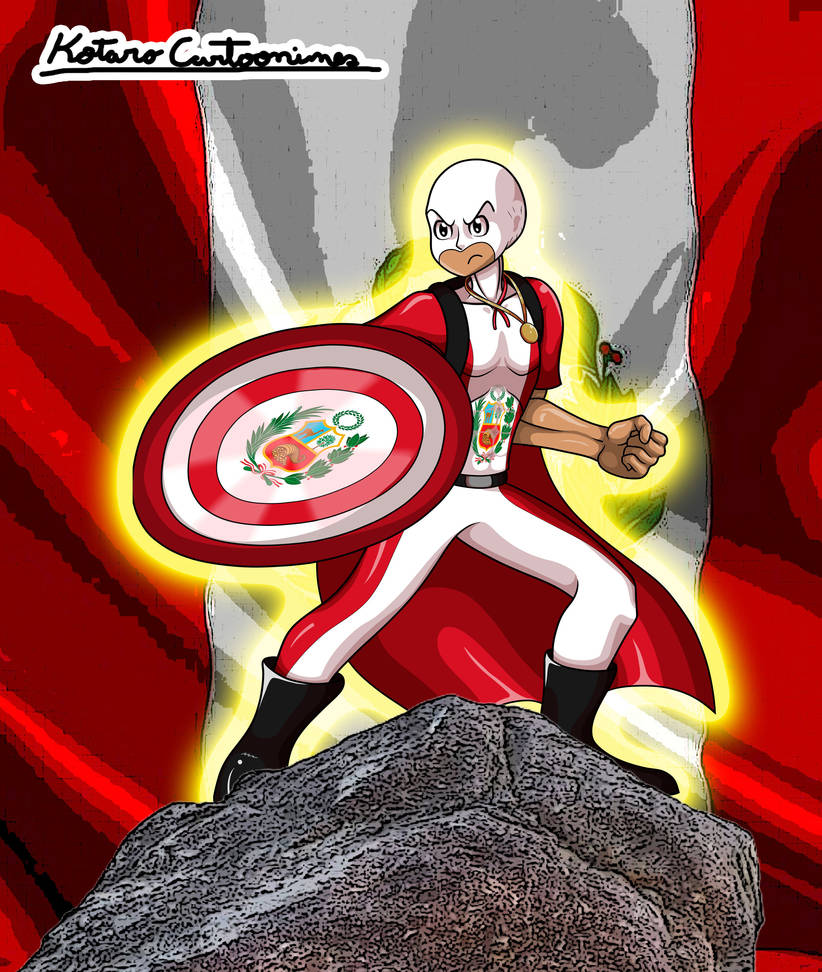 Comision Capitan Peru by JotaCartoonimes on DeviantArt