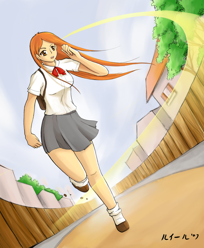 orihime inoue in action