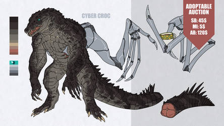 [CLOSED] Auction: Cyber Croc