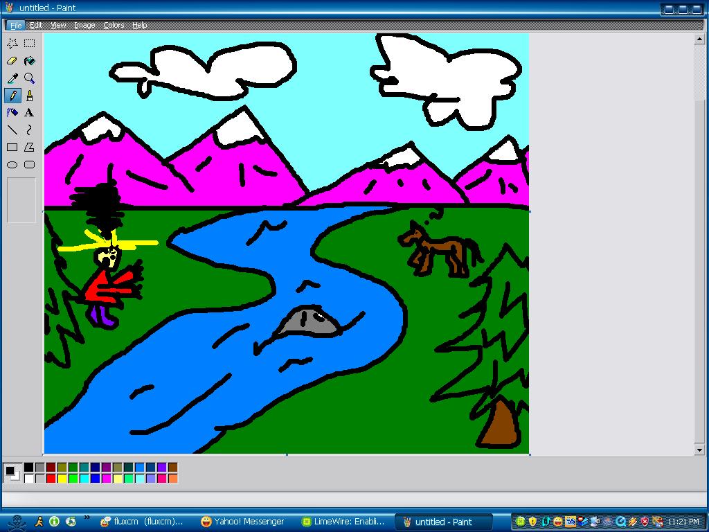 MS Paint Art.