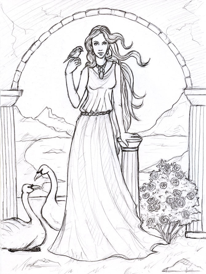 How To Draw Aphrodite Goddess Of Love Step By Step how-to-draw-aphrodite-goddess-of-love-step-by-step