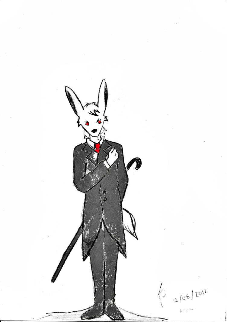 rabbit butler by mochragil on DeviantArt