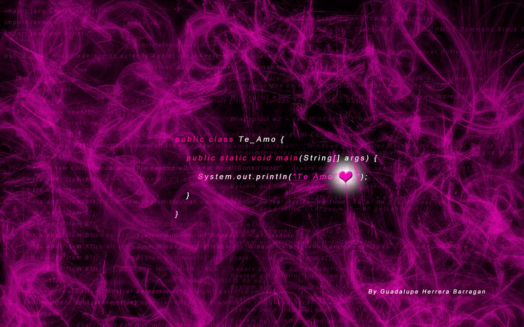 Wallpaper Love Java Programming by artgh on DeviantArt
