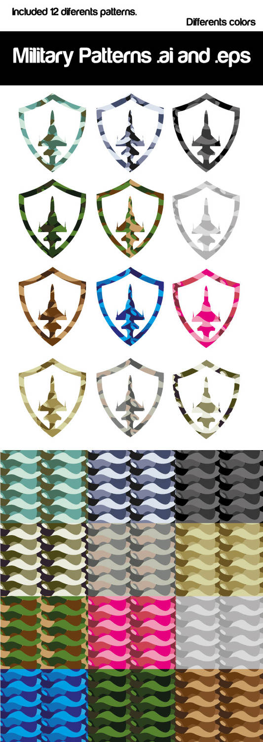 Good Military Indesign Pattern Military Adobe Illustrator by artgh on DeviantArt