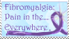 fibromyalgia stamp by Kazekoh