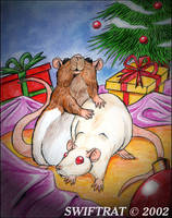 Ratty Christmas Cards