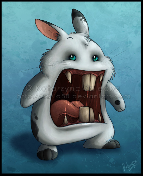 Psychotic Bunny by Sythgara