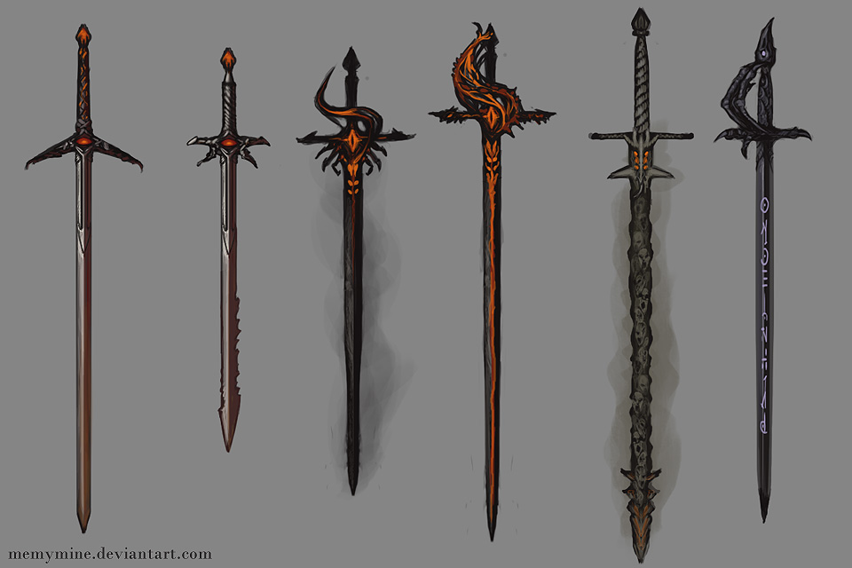 Deviantart Amazon Swords Swords by MeMyMine on DeviantArt