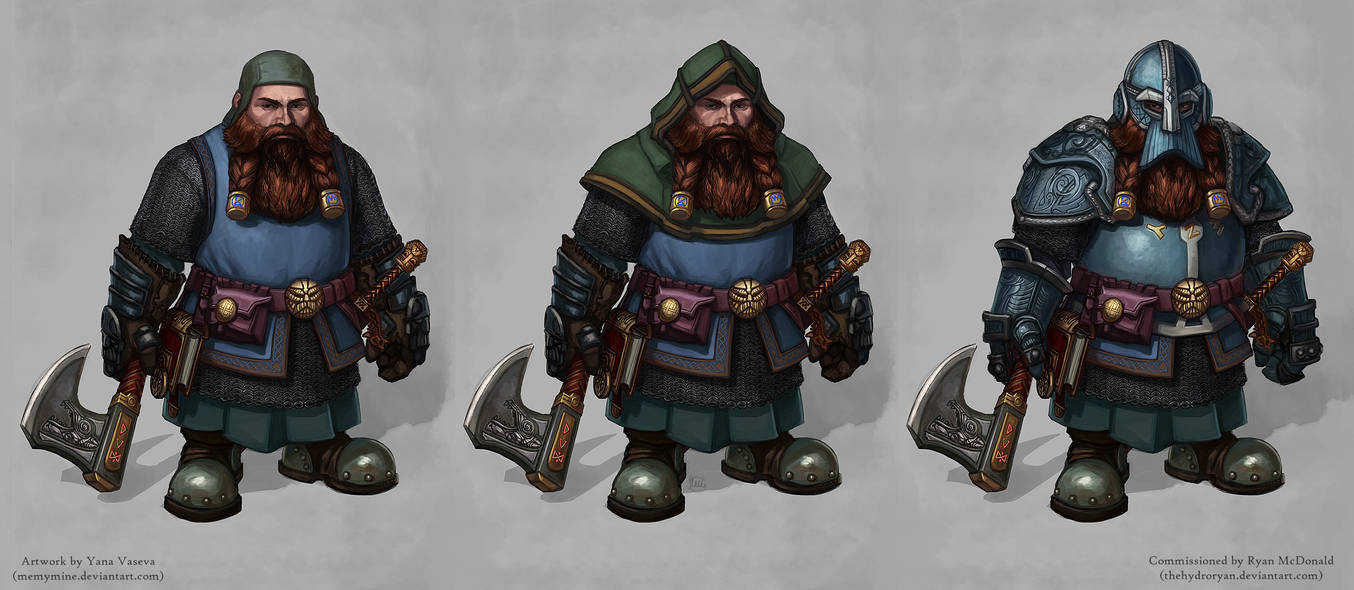 Dwarf by MeMyMine on DeviantArt
