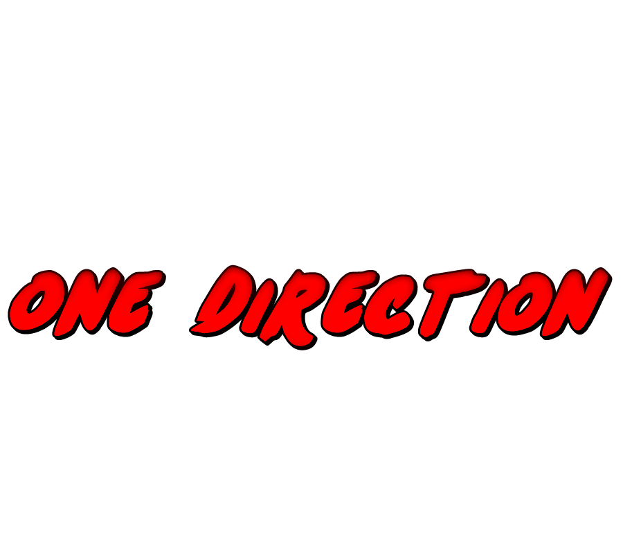 one direction text png by estela71 on DeviantArt
