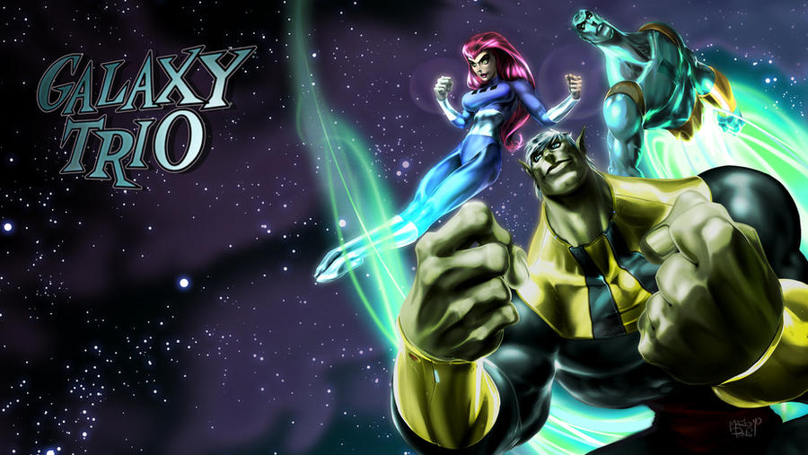 Galaxy Trio Homage