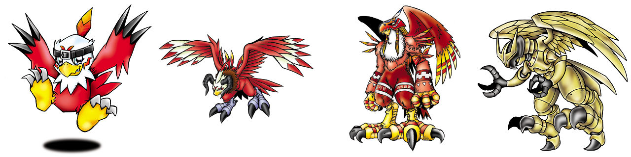 Custom Digimon Line Digimon Full Eagle Line by HenryWong122 on DeviantArt
