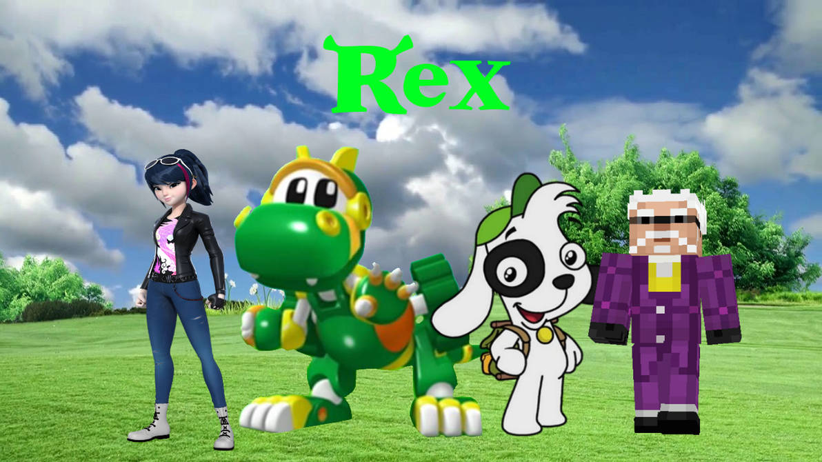 Rex Shunk Rex (Shrek) Poster by CapriJesseOnDA on DeviantArt