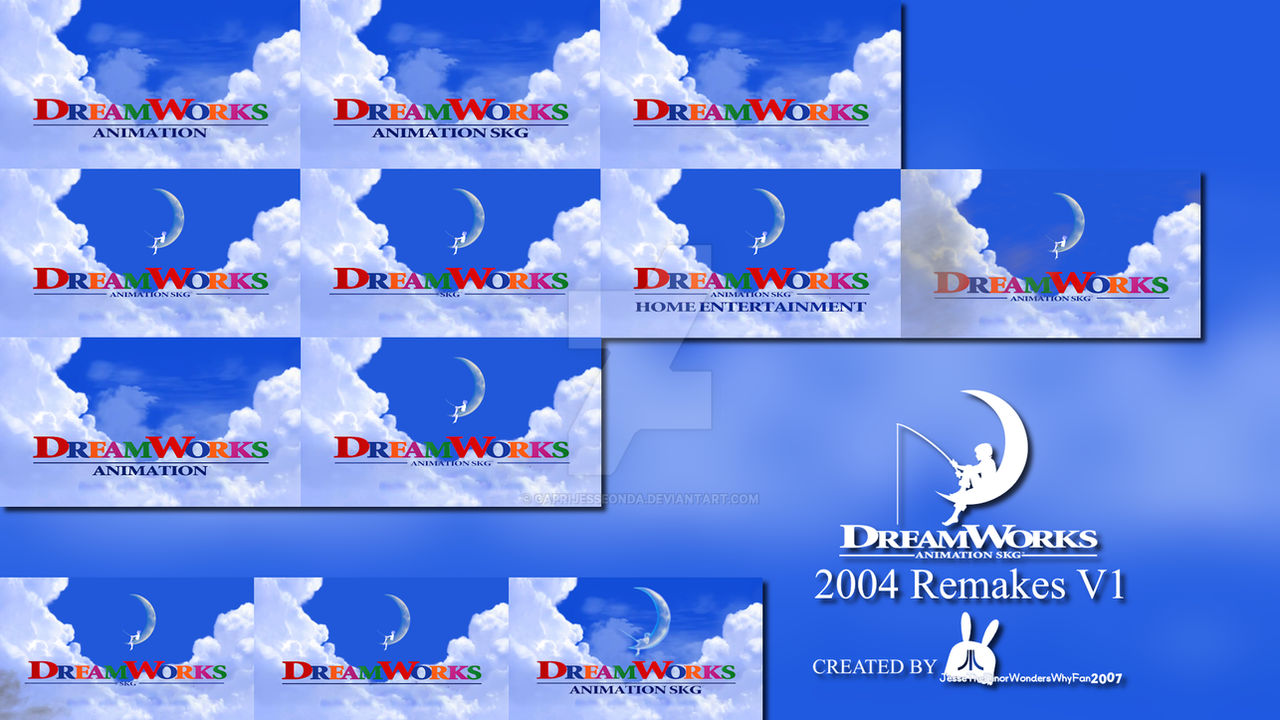 DreamWorks Animation (2004-) Remakes V1 by CapriJesseOnDA on DeviantArt