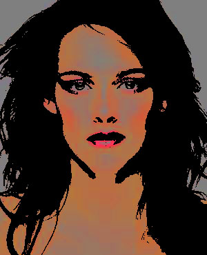 Kristen Stewart Pop Art