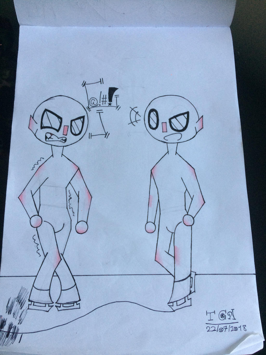 Frenemy Draw Draw the frenemies by TheCreativeArtist101 on DeviantArt