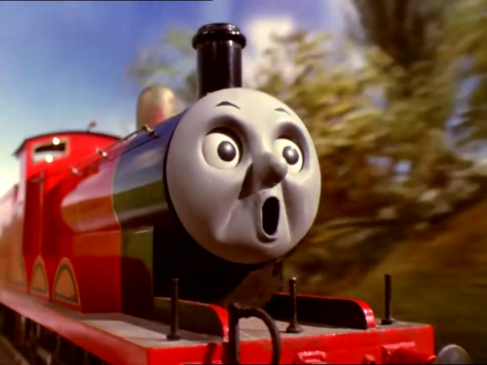Red H Engine James The Red Engine Run Away by futdiversoesrj on DeviantArt