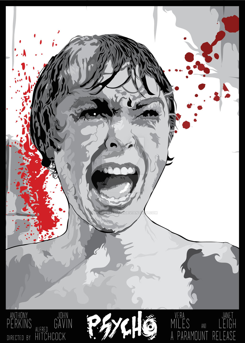 Psycho by IllustratedJoe on DeviantArt