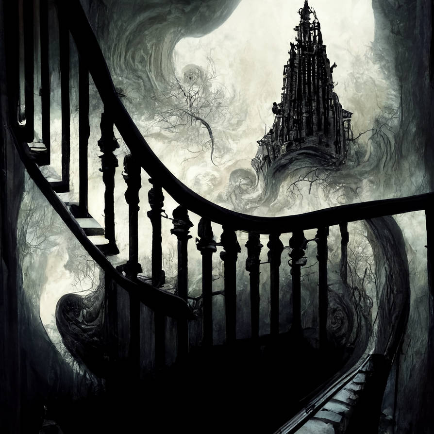 Twisted Staircase by chnzndwhpsxctm on DeviantArt