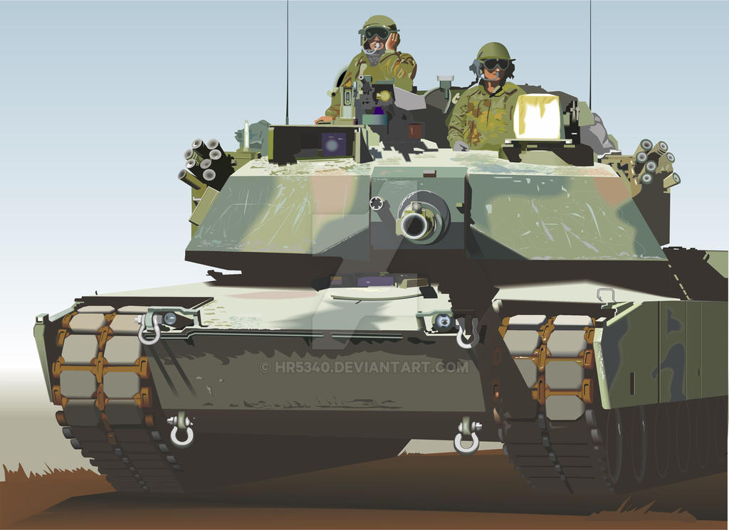 M1A1 Abrams tank by HR5340 on DeviantArt