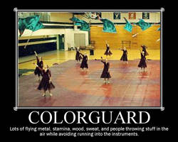 Colorgaurd Motivational Poster