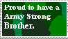 Army Stong Brother Stamp by waterfish5678901