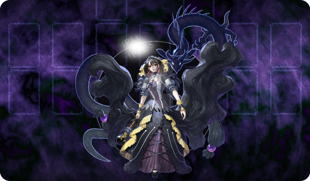 Underworld Goddess of the Closed World Playmat by YoussefMamdouh on