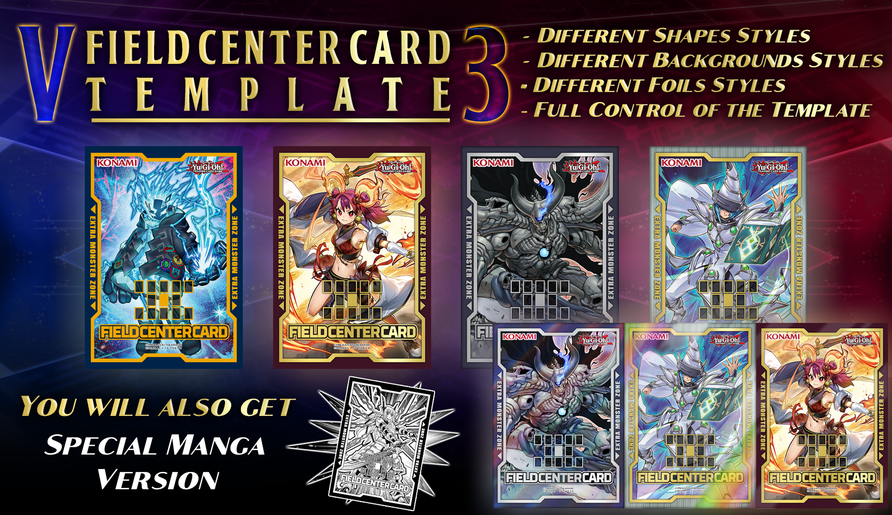 Yu-Gi-Oh! World Championship 2018 Field Center Card