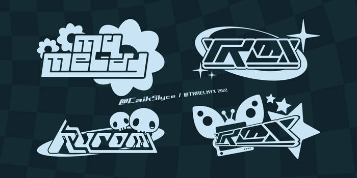 Y2K FONT PACK: TWO by EUPH0R1C on DeviantArt