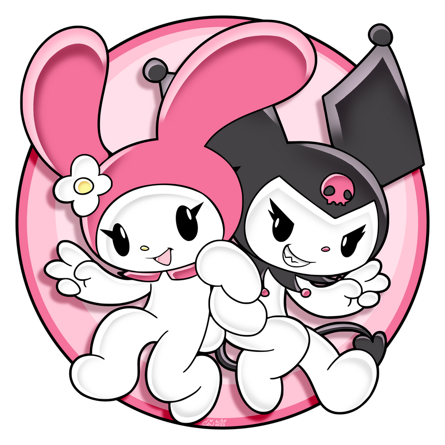 My Melody and Kuromi! by CaikSlyce on DeviantArt