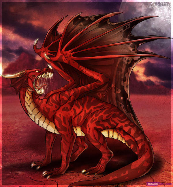 Fiery Red Dragon by Dragon-Queen01456 on DeviantArt