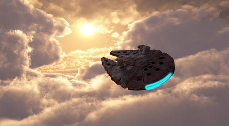 SW Millenium Falcon study 2