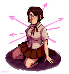 Mukuro Ikusaba On Dangan Ronpa Deviantart Mukuro Ikusaba On Dangan Ronpa Deviantart