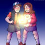 Mabel and Dip Dip