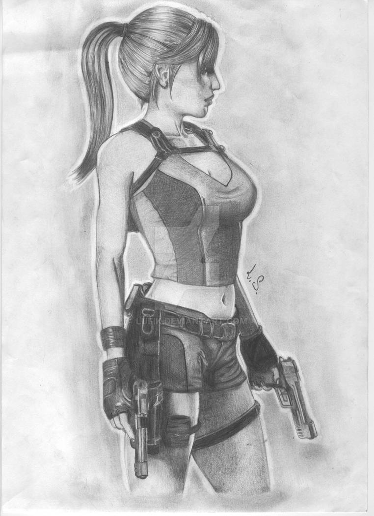 Рисунки томб Райдер