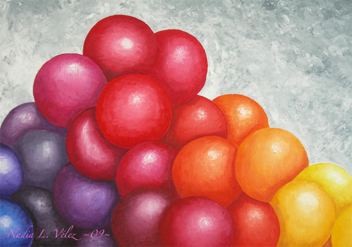 Multicolored Speres by fieryfae