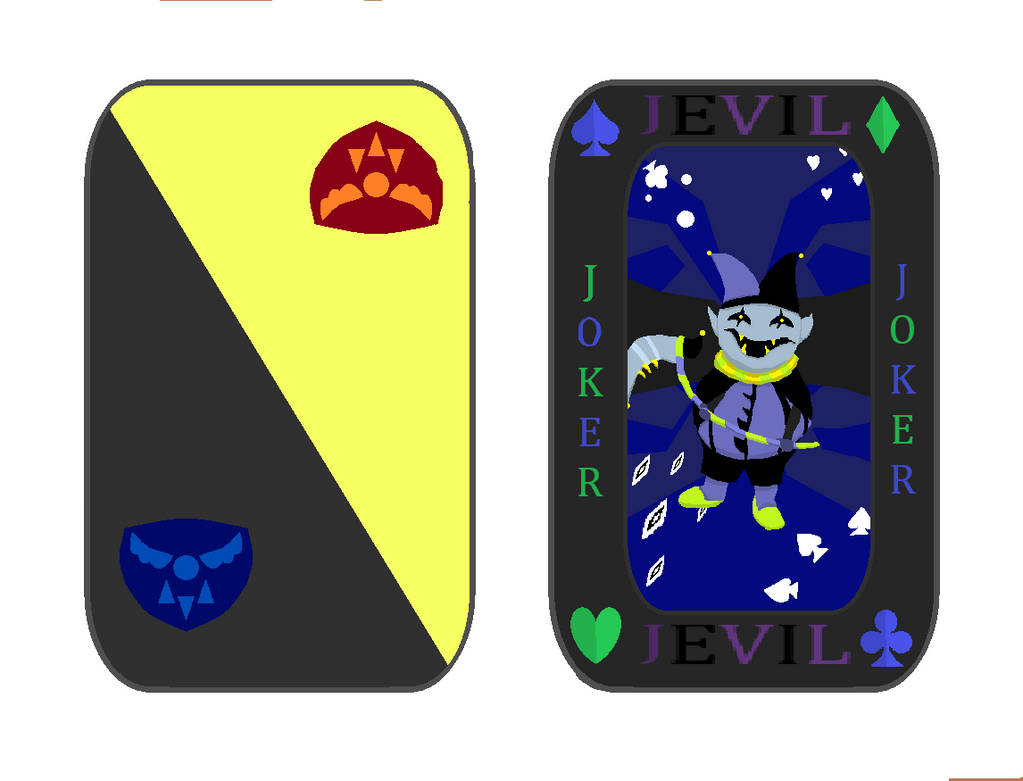 Jevil the joker (cards) by Fu2020jump on DeviantArt