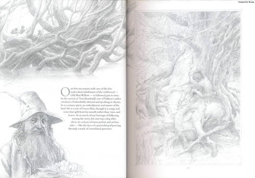 The Lord Of The Rings Sketch Book-Alan Lee