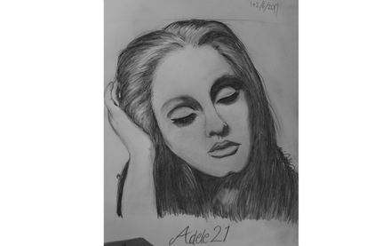 Adele 21 drawing from 2011