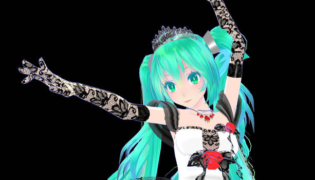 Miku lace dress