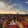 Sunset at Rothenburg ob der Tauber